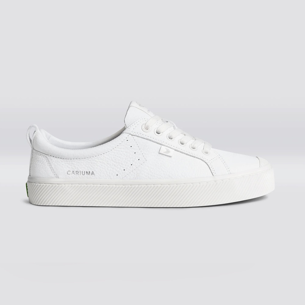 Cariuma OCA Low White Premium Leather Sneaker
